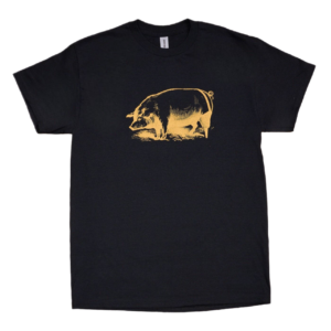 The Porker Tee - Black