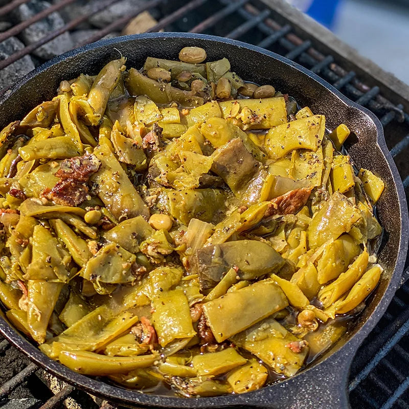 PEG LEG PORKER BBQ SMOKED GREEN BEANS